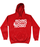 Techno White Hoodie