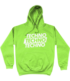 Techno White Hoodie