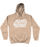 Techno White Hoodie