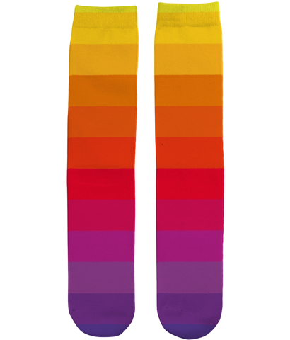 Warm Spectrum Socks