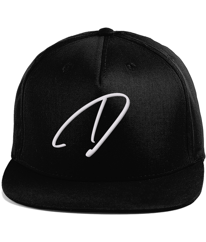 D script Logo Rapper Cap