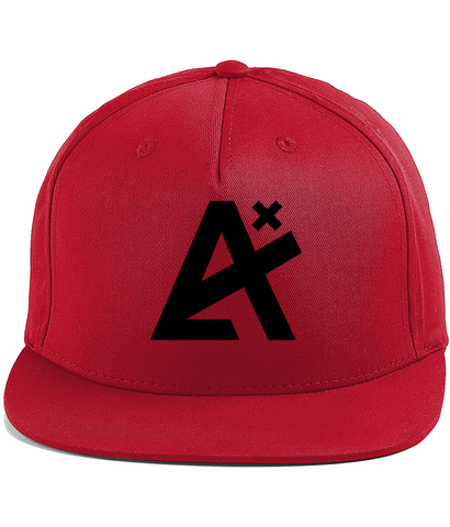 ALX Black Logo Cotton Rapper Cap