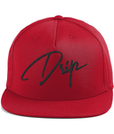Drip Script Rapper Cap
