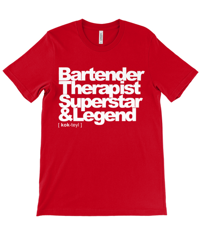 Bartender Therapist Unisex T-Shirt