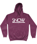 Snow Board 360 Wht Hoodies