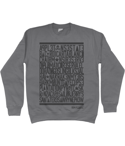 Rum Cartel List Sweatshirt