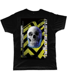 Diagonal Skull Mens T-Shirt