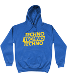 Techno Yellow Hoodie